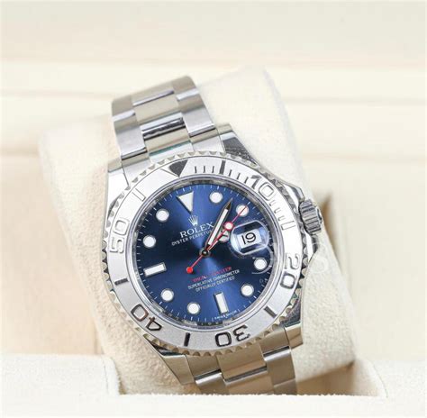 rolex yacht master rolesium blue|rolex yacht master 116622.